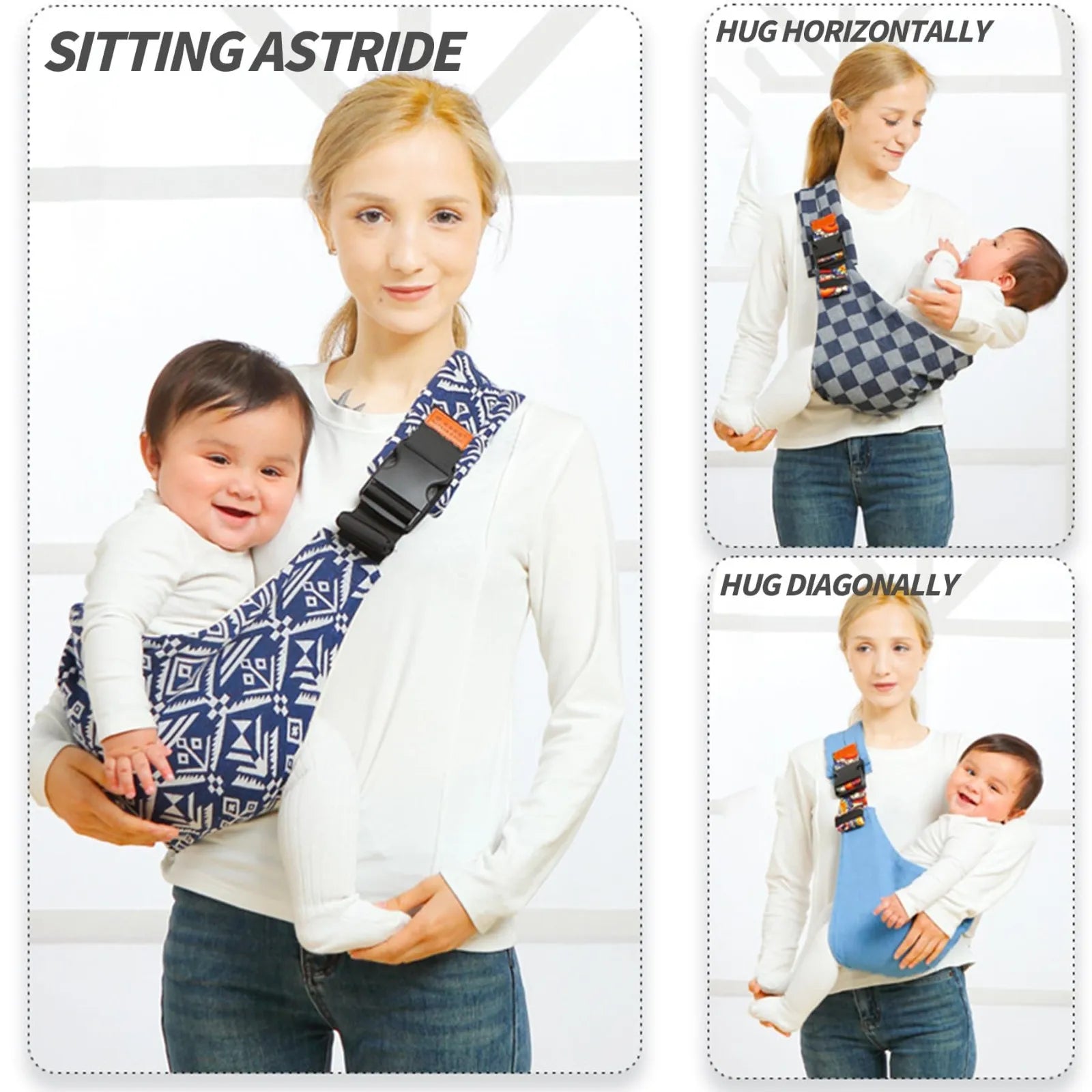 LumaNest Verstellbare Baby-Hüfttrage für Komfort | Lersk