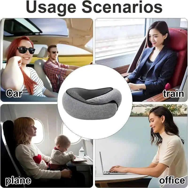 JetGlide Travel Neck Pillow for Comfortable Journeys | Lersk
