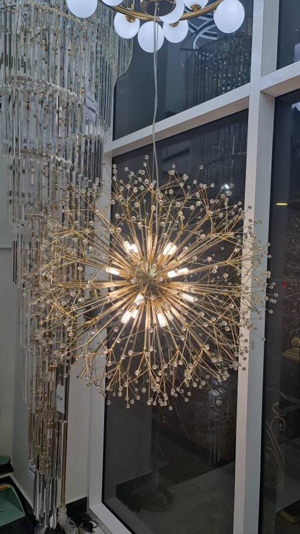 Nowoczesna lampa wisząca w stylu mniszka lekarskiego | Lersk