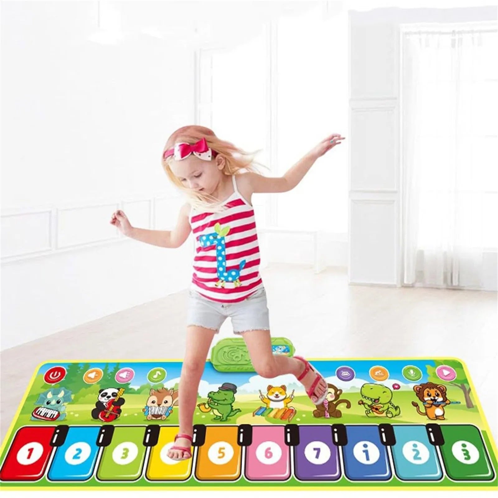 NovaPulse Floor Piano Mat For Kids Colorful Musical Toy For Creative Play | Lersk