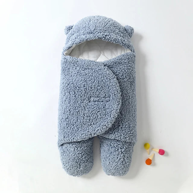 CozyHug dětská zavinovačka na zimu, měkká, teplá a nastavitelná | Lersk