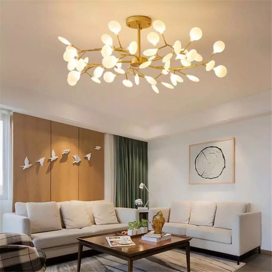 Gilded Branch Chandelier | Lersk