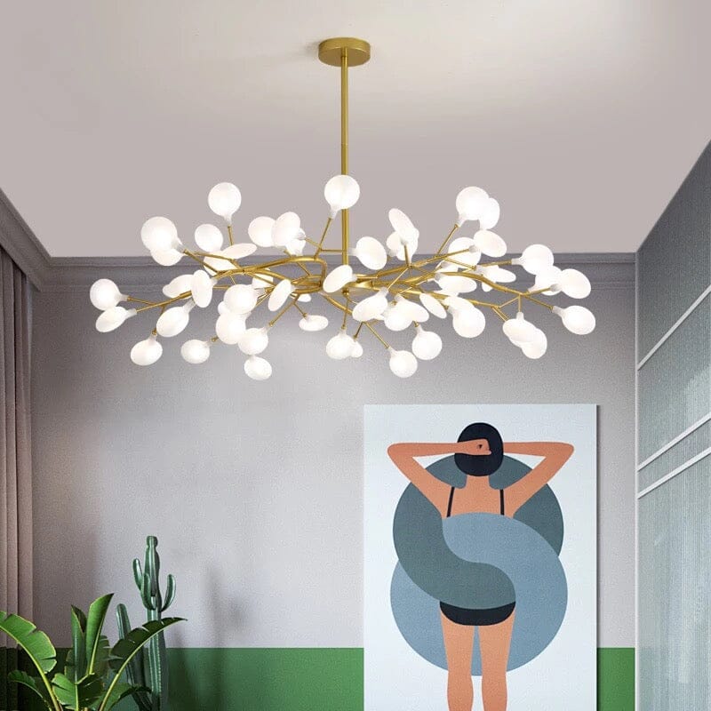 Gilded Branch Chandelier | Lersk