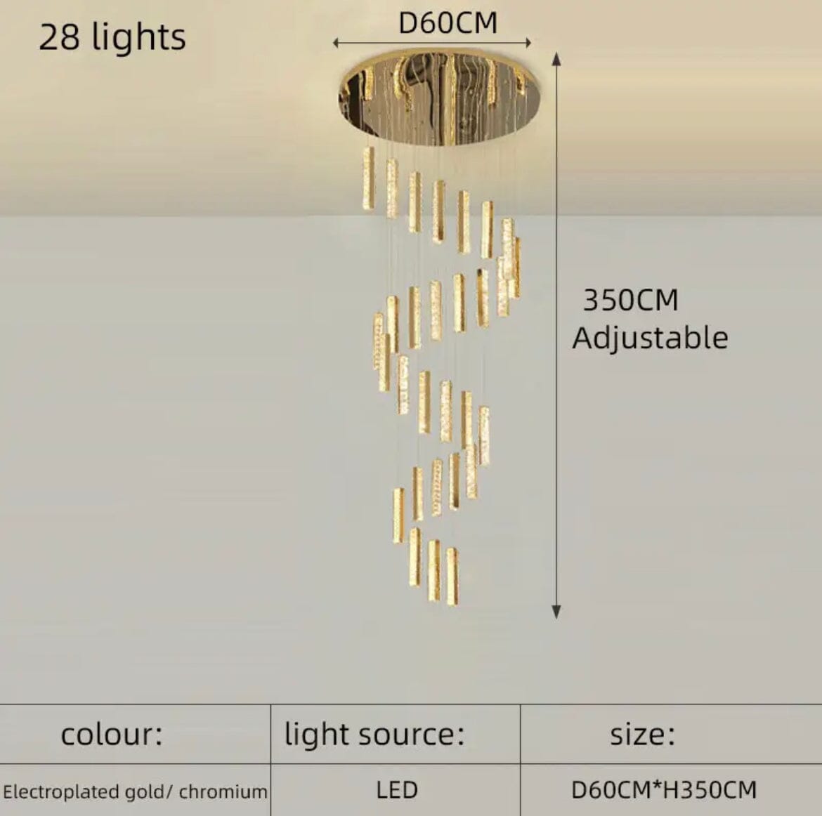 Orabella Chandelier | Lersk