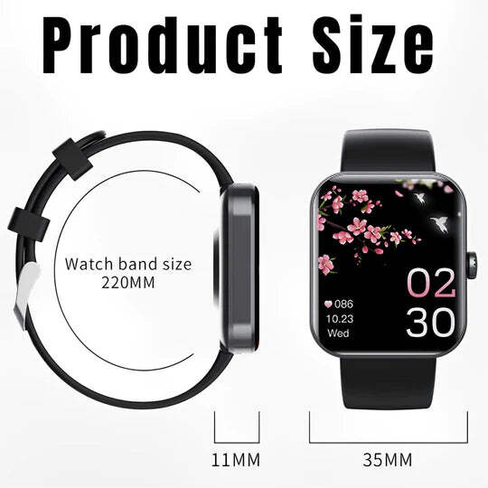 GlucoSense Smartwatch Noninvasive Glucose Monitoring Real Time Health Tracking | Lersk