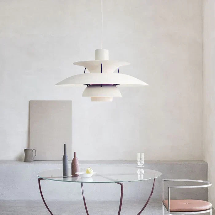 Veralume Modern Colorful Shade LED Pendant Light Fixture | Lersk