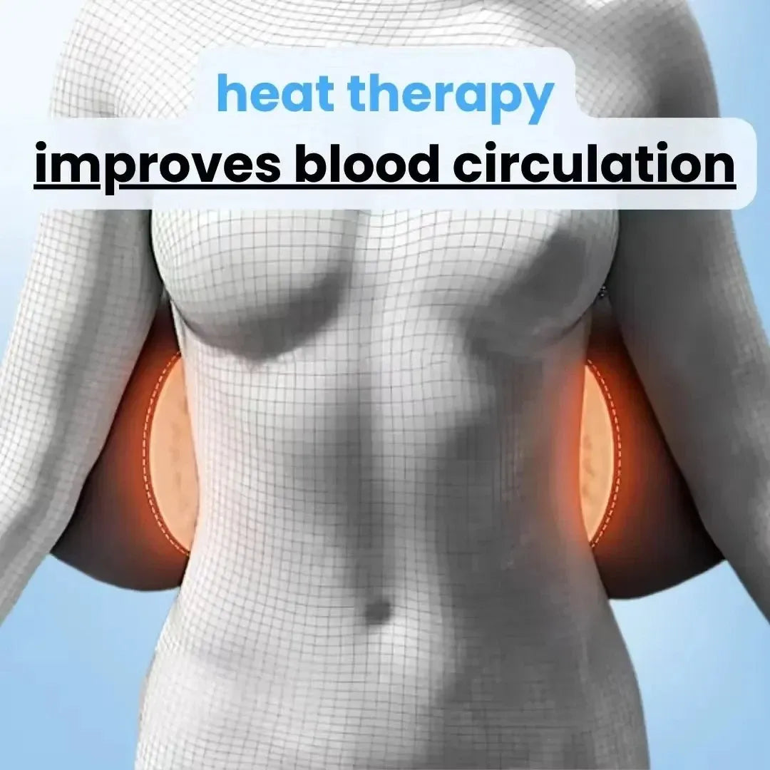 LuminaBack 3-in-1 Heated Vibration Massager For Sciatica | Lersk