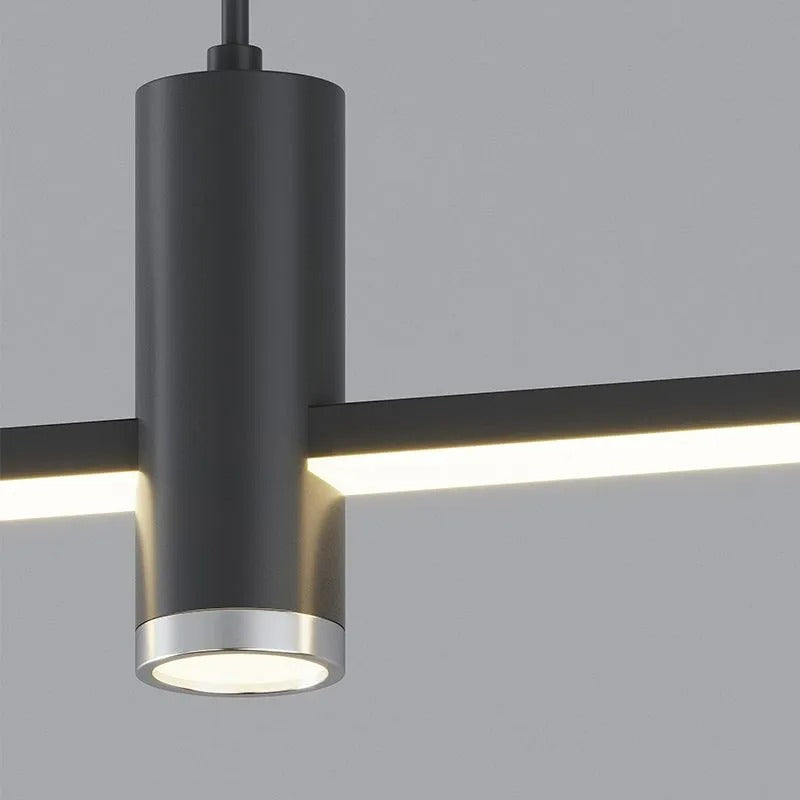 Nexa Linear Pendant Light for Modern Dining Room Lighting | Lersk