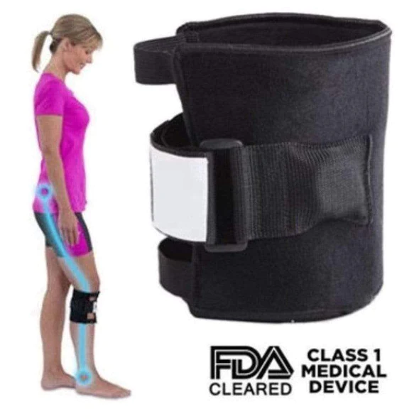 Quellia Knee Support Targeted Acupressure Behind the Knee for Sciatic Comfort | Lersk