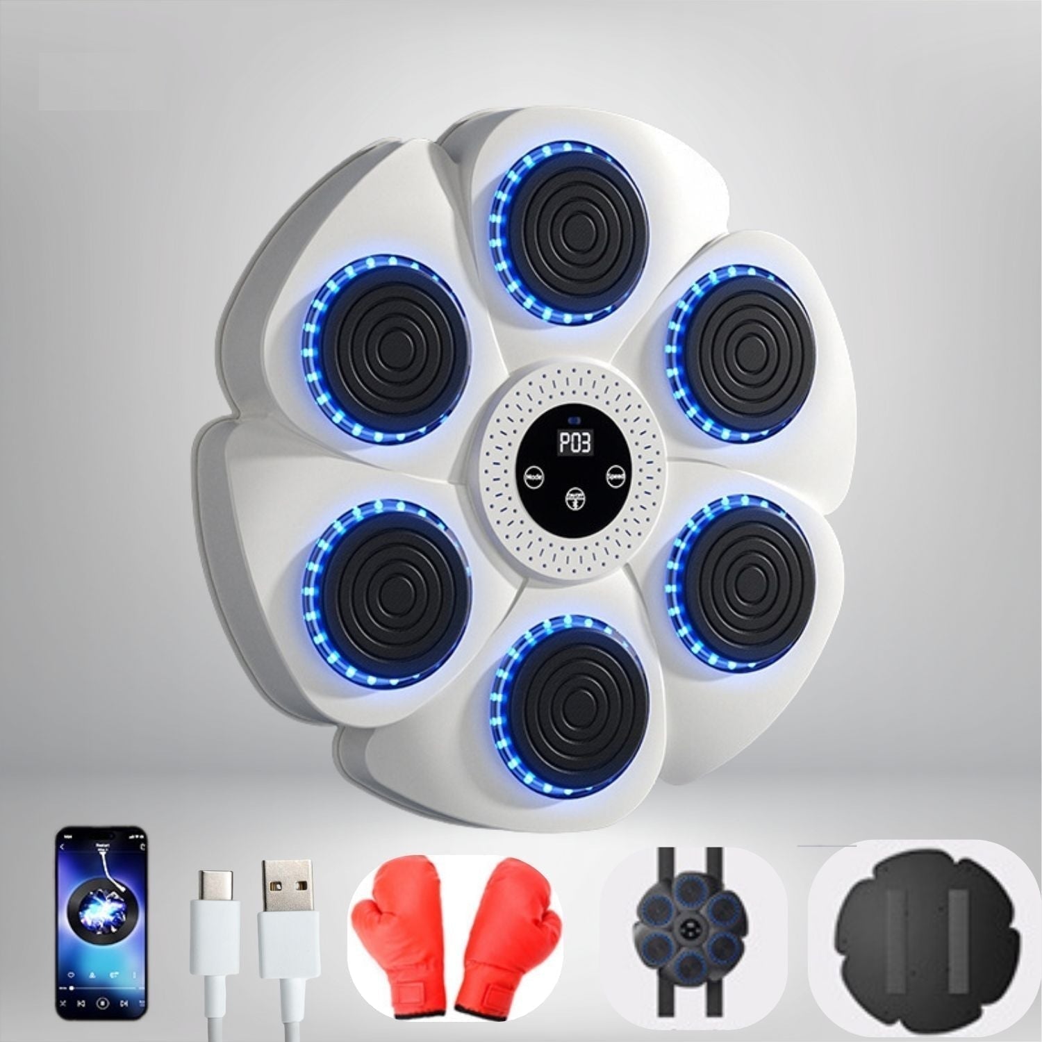 PunchTech Interactive Smart Boxing Machine Advanced Boxing Training System For Home Fitness | Lersk