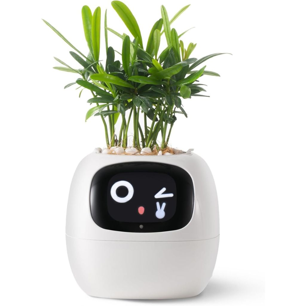 Ivy Smart Pflanzentopf mit Gestensteuerung, Pflanzenbegleiter für Pflanzenliebhaber, Alexa | Lersk