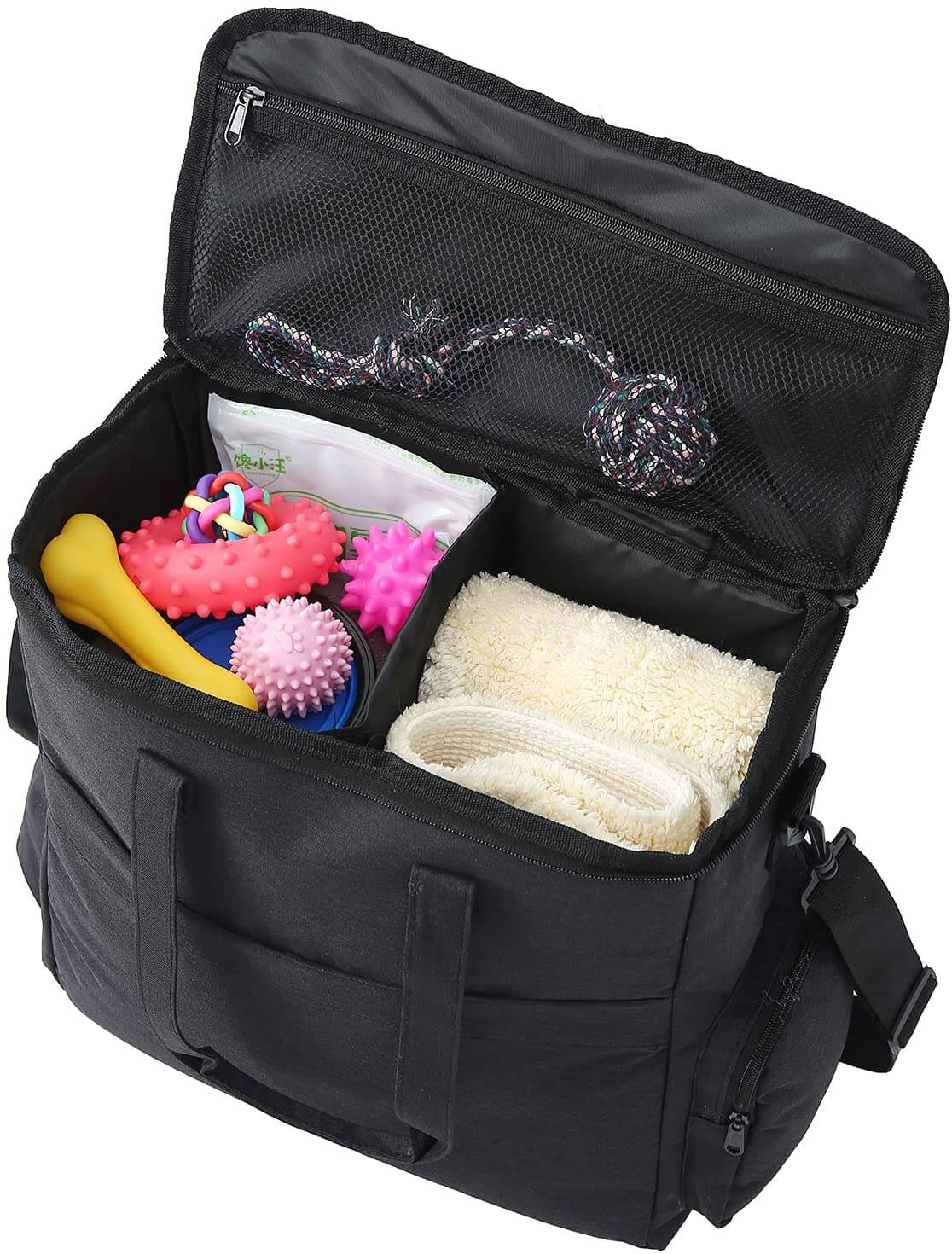 PawVoyage Organizer Przenośna Torba Podróżna na Akcesoria dla Psów | Lersk