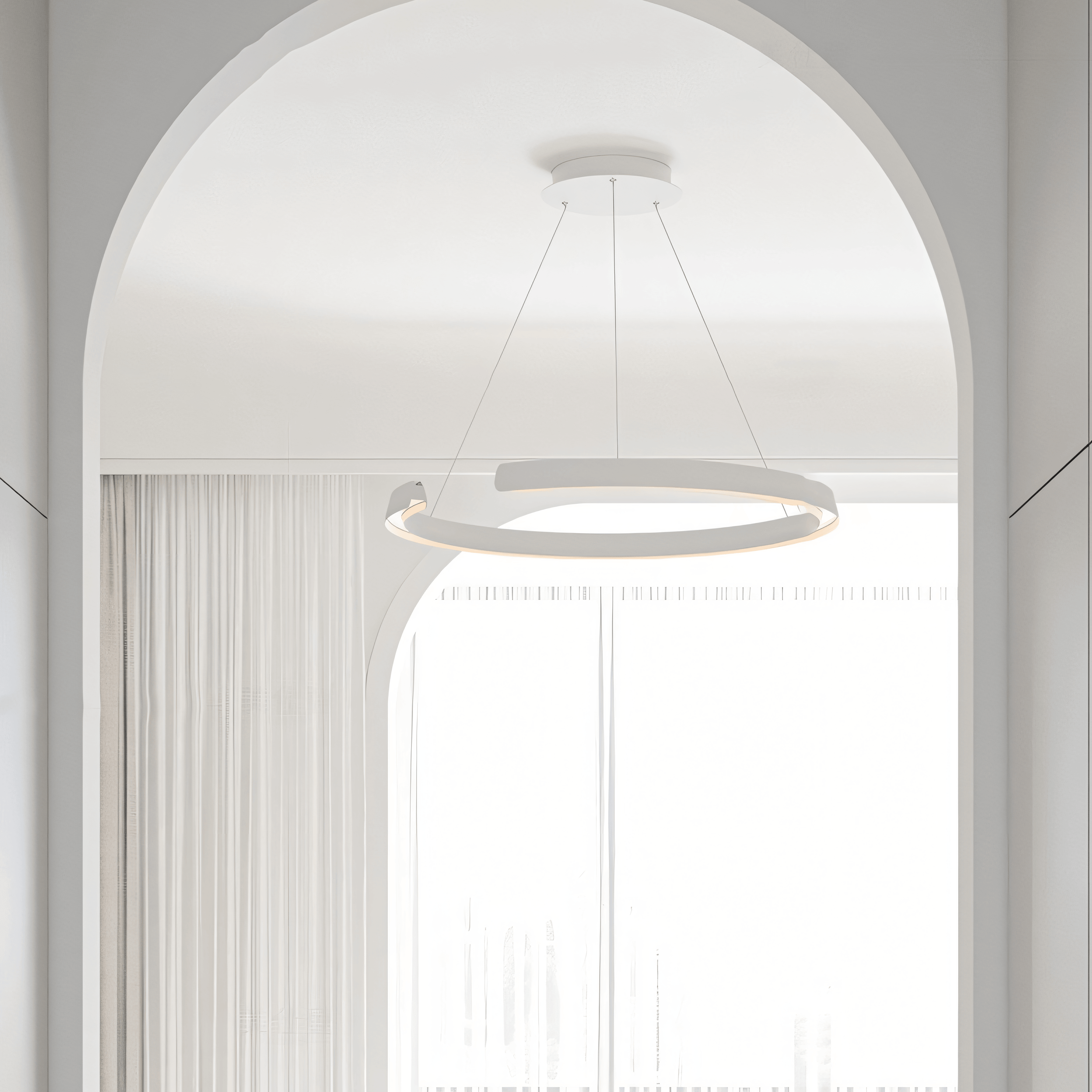 Marvella | Geometrischer Ring-Kronleuchter | Lersk