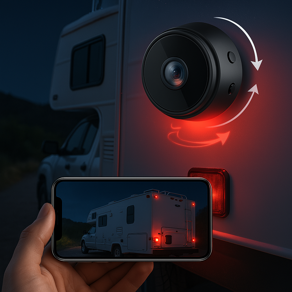 Wireless Backup Camera With Night Vision For Vehicles RVs Trailers And Large Vehicles | Lersk