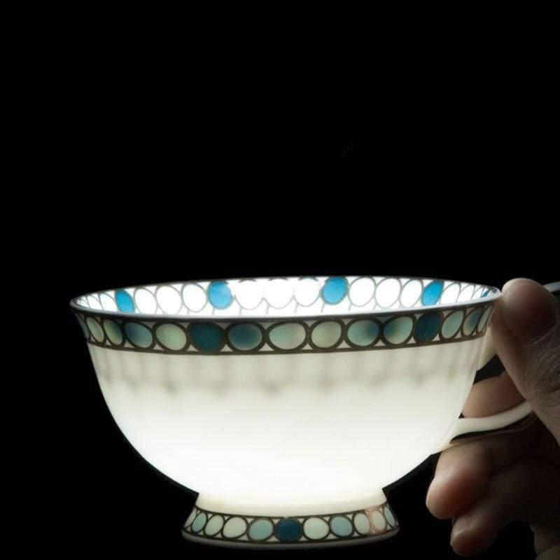 Kanda Tea Set Gemstone Bluestone For Tea Lovers Enthusiasts | Lersk