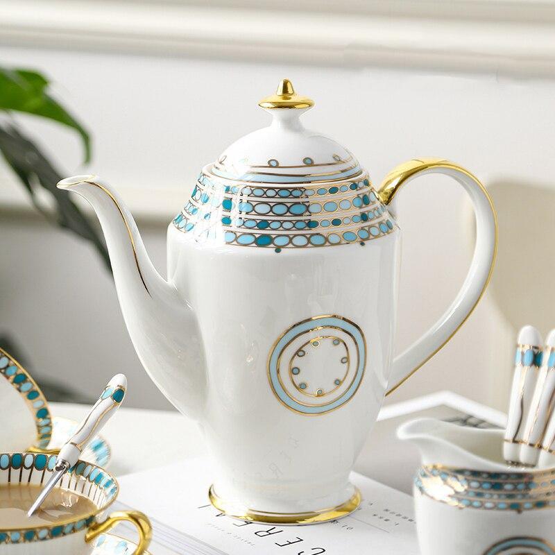 Kanda Tea Set Gemstone Bluestone For Tea Lovers Enthusiasts | Lersk