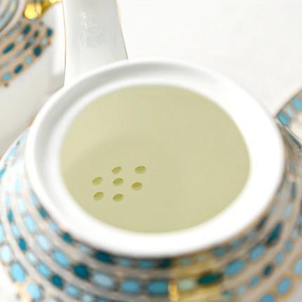 Aurelian Bluestone Teeset mit Edelstein-Motivmuster Dekor | Lersk