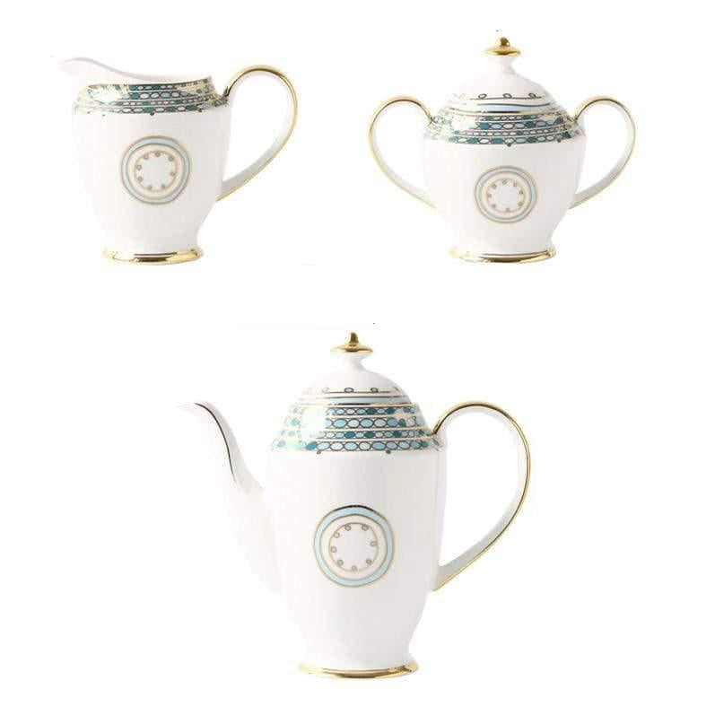 Kanda Tea Set Gemstone Bluestone For Tea Lovers Enthusiasts | Lersk