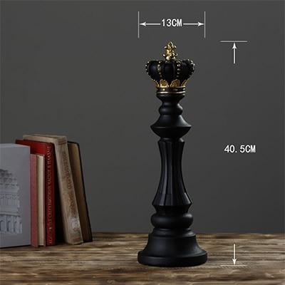 Kansai Chess Piece Decor Elegant Resin Centerpiece For Home | Lersk