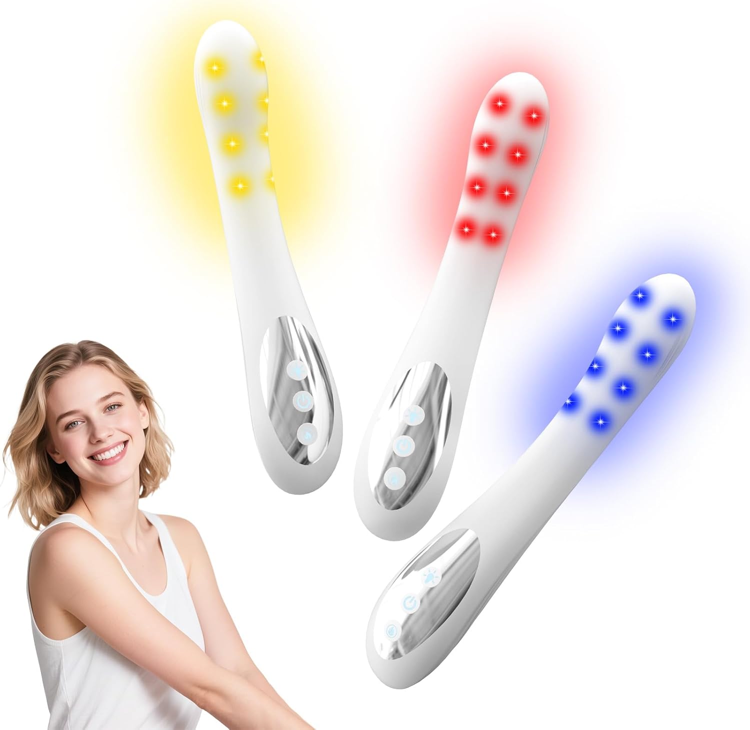 Light Intimate Wellness Wand for Women with Vibration & Smart Timer | Lersk