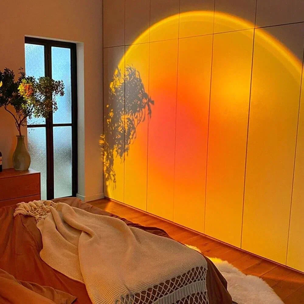 LumaVista Sunset projektorová lampa s nastavitelným náklonem a rotací | Lersk