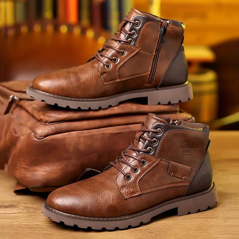 Aurelix | Stivali in pelle con cerniera | Lersk