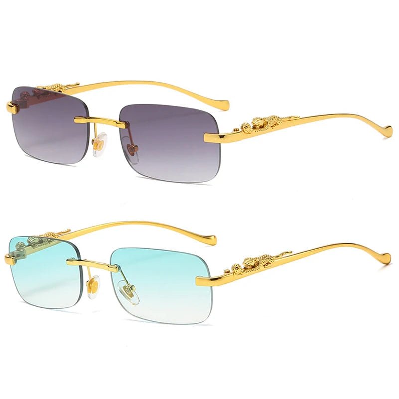 LEOPARDVIEW Stylish Rimless Sunglasses With UV400 Protection From Leopardview Collection | Lersk