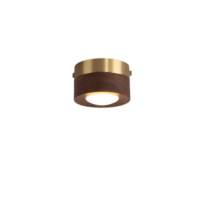 LignaShine Wooden Flush Mount Ceiling Light Elegant Home Fixture For Living Spaces | Lersk