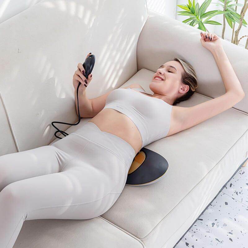 Smart Lower Back Traction Device with Heat, EMS, Vibration & Red Light Therapy | Lersk