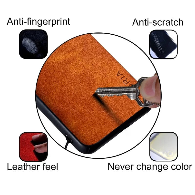 Google Pixel 8, 7, and 6 Leather Cases with Luxurious Finish and Shockproof TPU Protection | Lersk