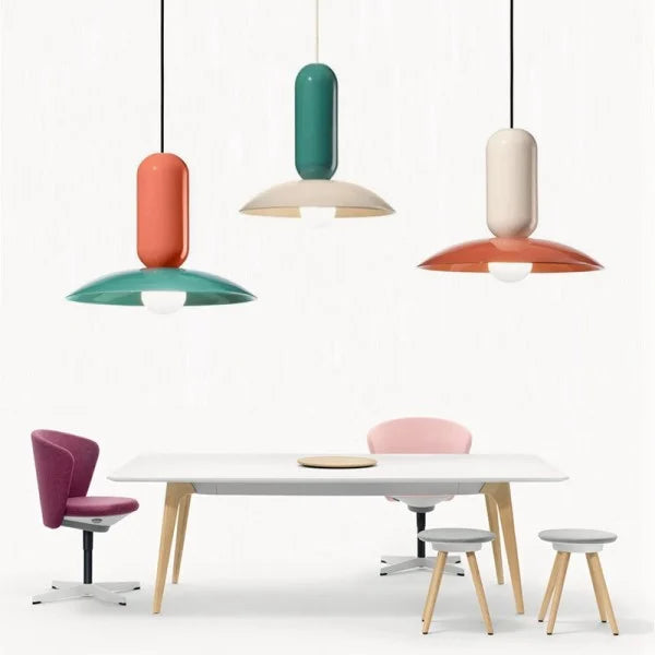 Solare Macaron-inspireret pendel til køkken og spisestue | Lersk