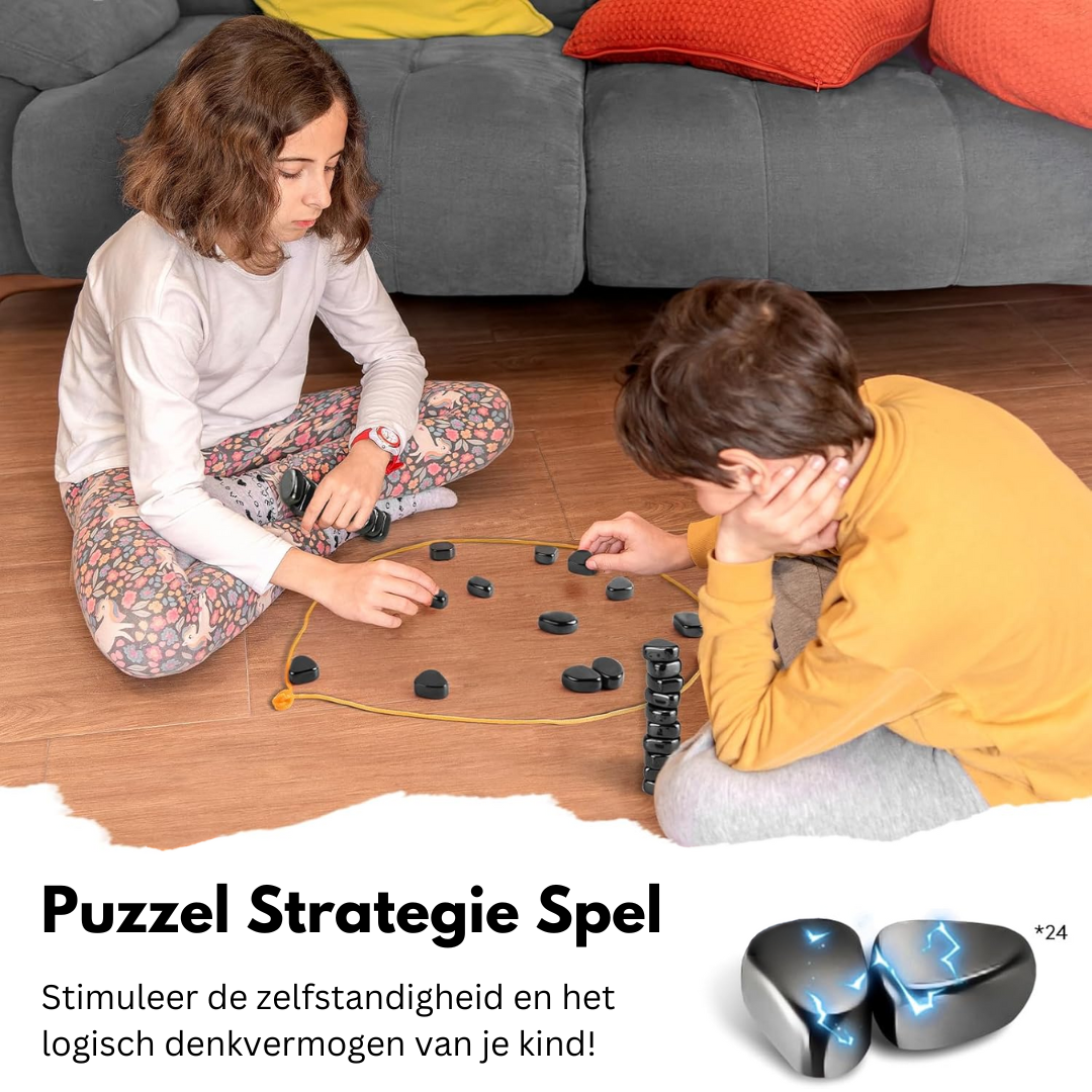 CheckMate magnetická cestovní šachová sada pro chytrou zábavu na cestách, edice Premium | Lersk