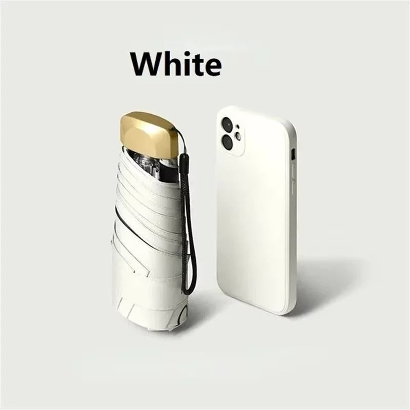 Paraguas Mini Plegable Solara, Compacto, Protección UV y Diseño Resistente al Viento para Uso Diario | Lersk