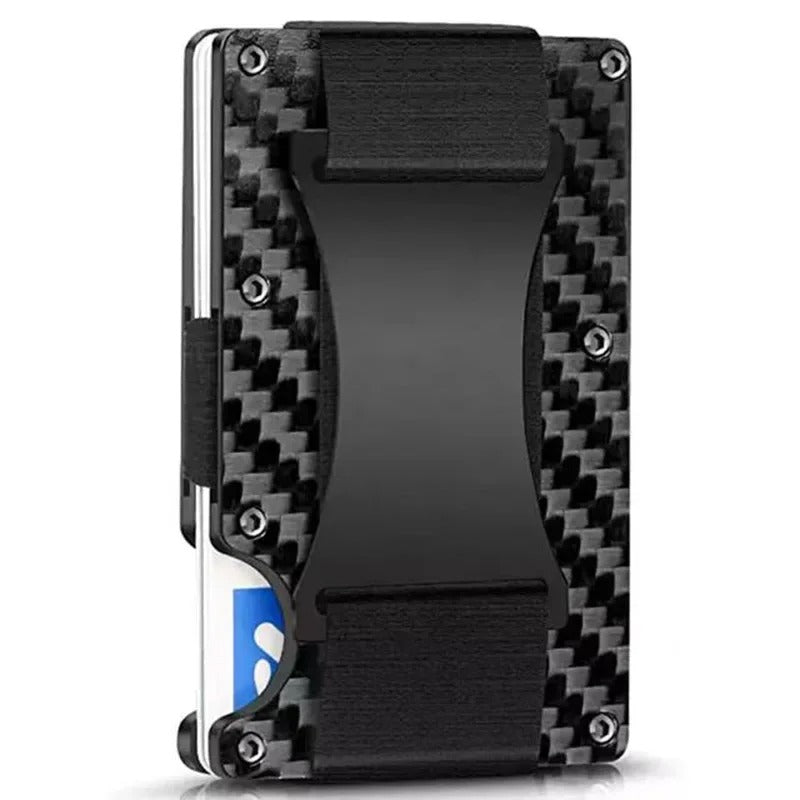 Kirrea Titanium Mat Kobolt Unisex Slank RFID Kortholder | Lersk