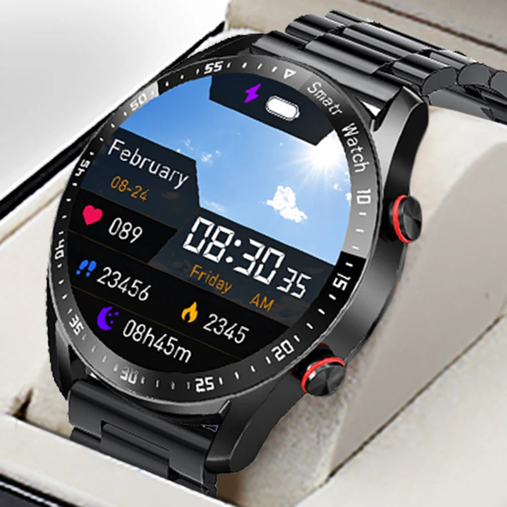 Alera | Men's Smartwatch With Elegant Design And Bluetooth Fitness Tracking | Lersk