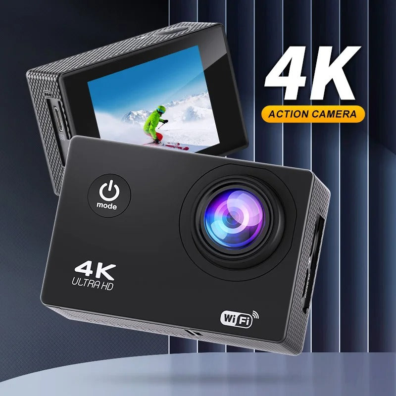 AeroNova 4K Action Camera With WiFi Waterproof For Outdoor Vlogs | Lersk