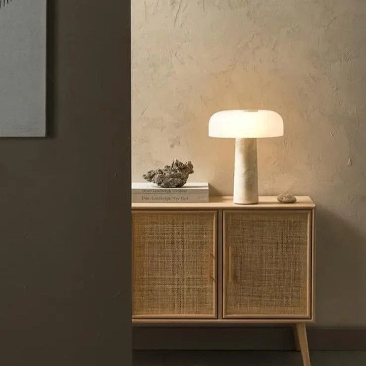Avela Marble Stone Lamp | Lersk