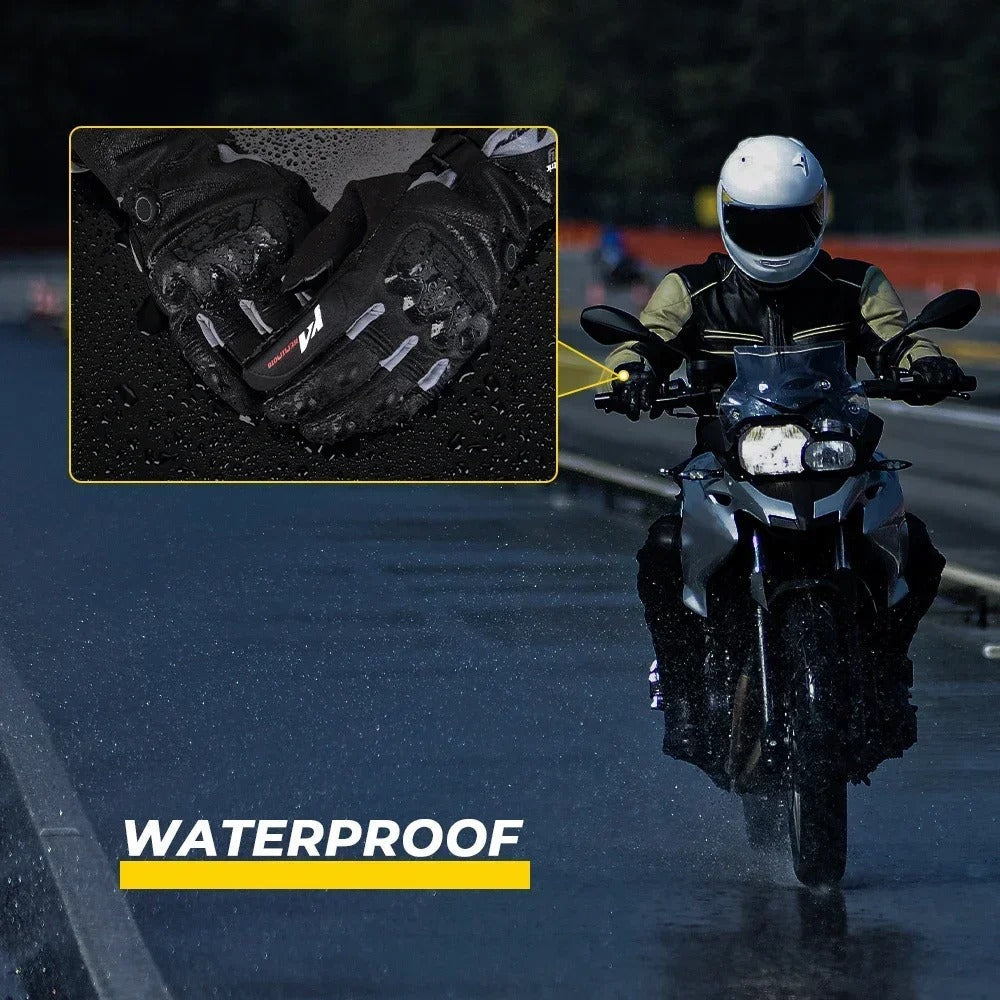 VeloWarm Heated Motorcycle Gloves | USB Rechargeable | Lersk