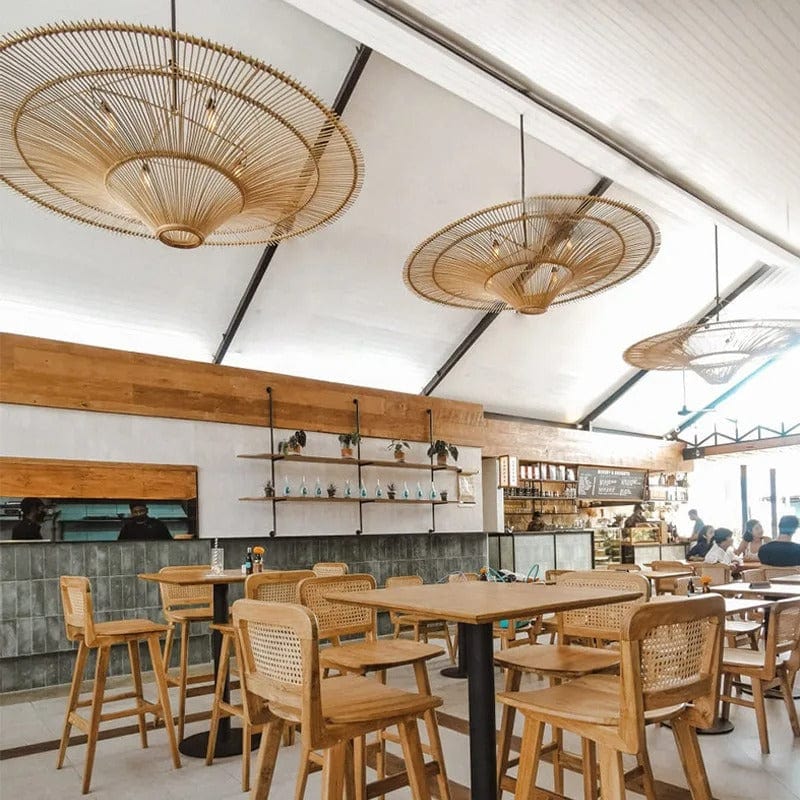 Liora Rattan Kronleuchter | Lersk