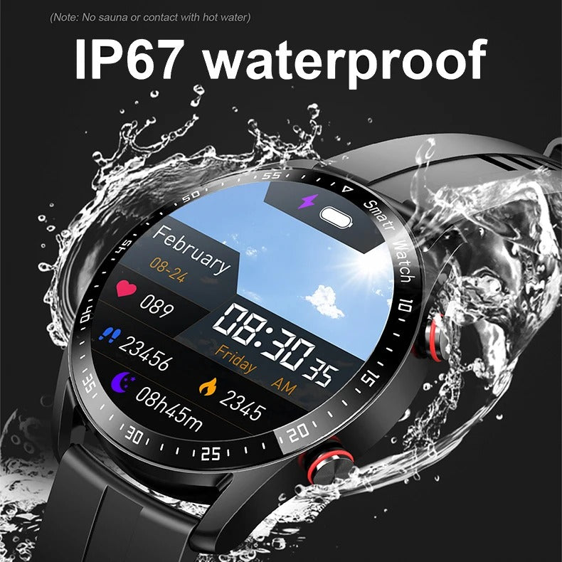 Alera | Men's Smartwatch With Elegant Design And Bluetooth Fitness Tracking | Lersk