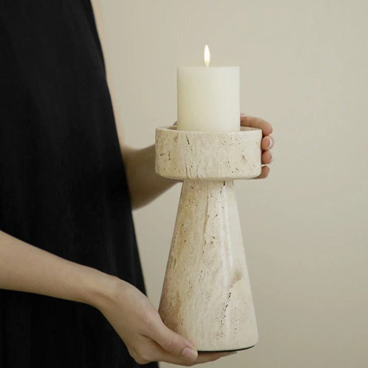 Arielle Marmor Lysestage | Lersk