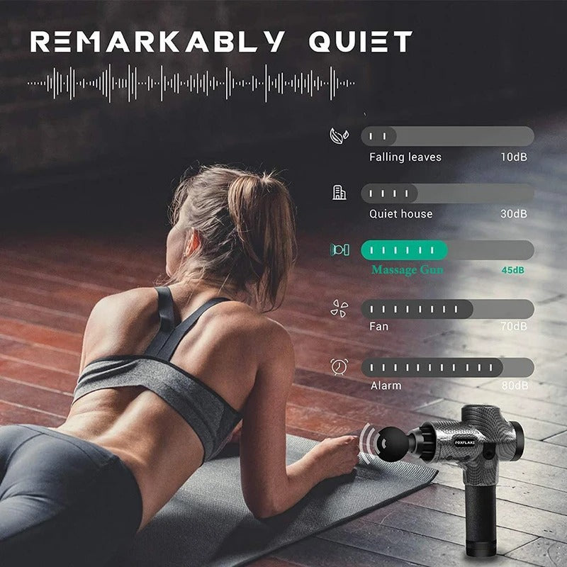 Avora Portable Back Percussive Massage Gun for Pain Relief | Lersk