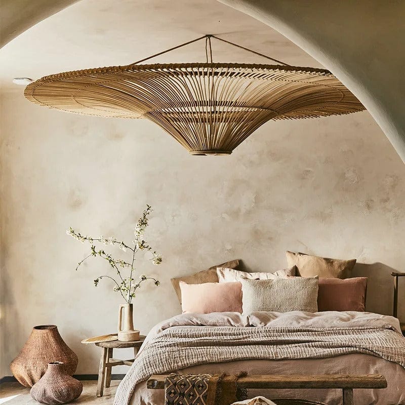 Liora Rattan Kronleuchter | Lersk