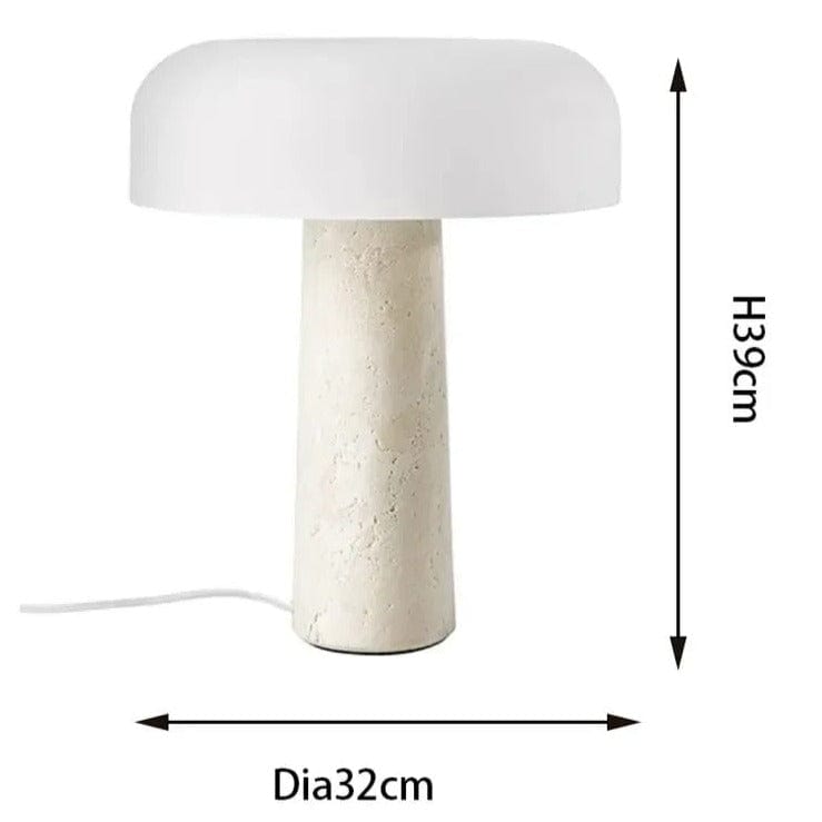 Avela Marble Stone Lamp | Lersk