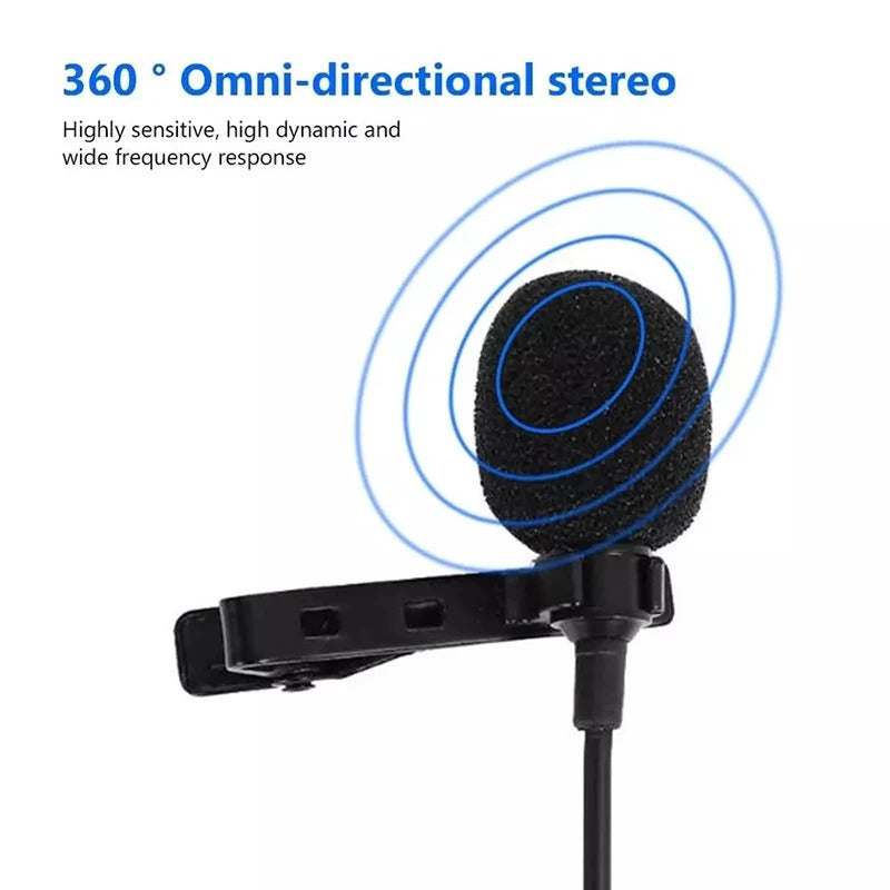Microfono cablato Caliden Mini 3,5mm/USB per laptop e chiamate | Lersk