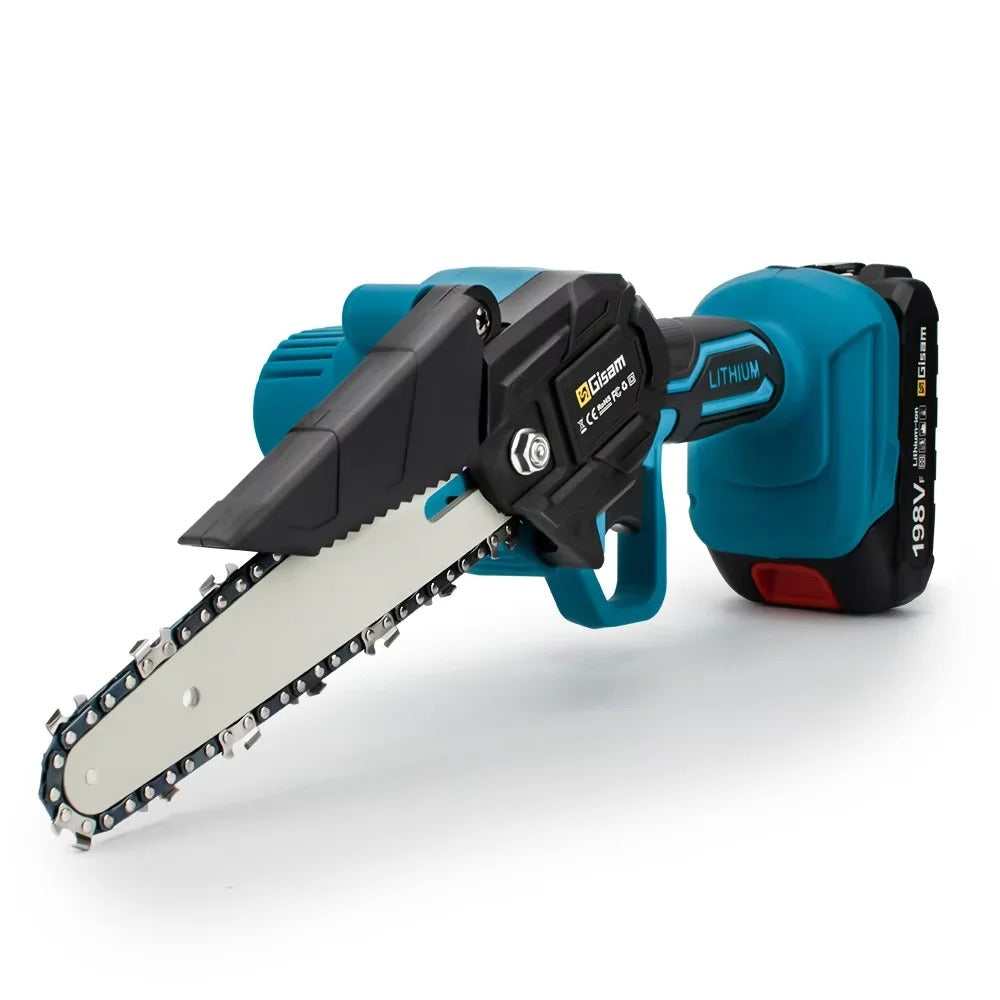 LumaSaw 6-Inch Cordless Chainsaw, Ergonomic, Under 1.2 kg | Lersk