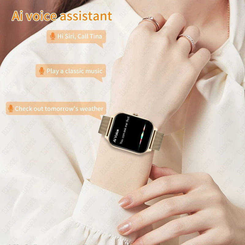 NovaVel Luma Women's Smartwatch With Sleek Design And Essential Features | Lersk