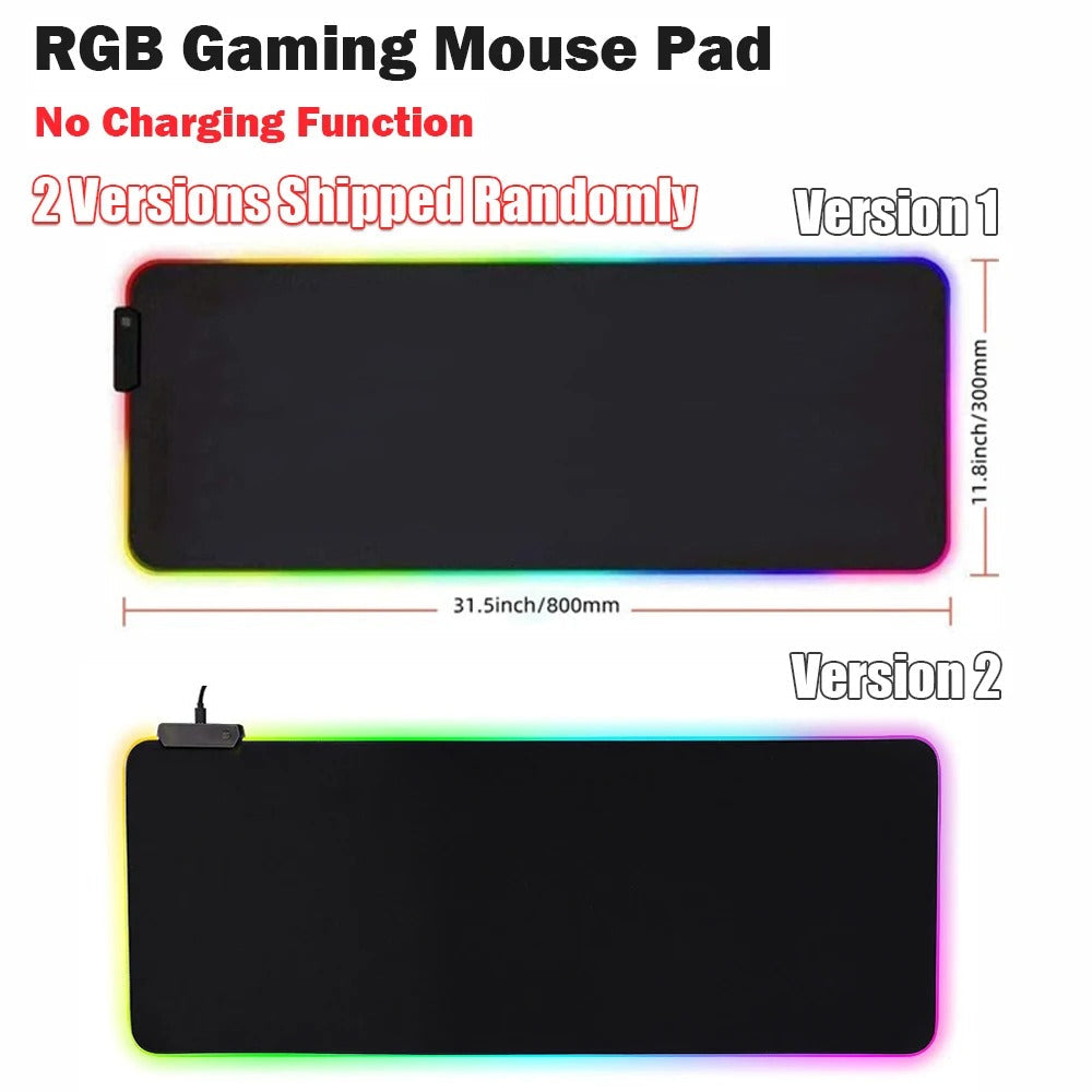 NexaCharge Wireless Desk Mat With RGB Dual Charging Pads | Lersk