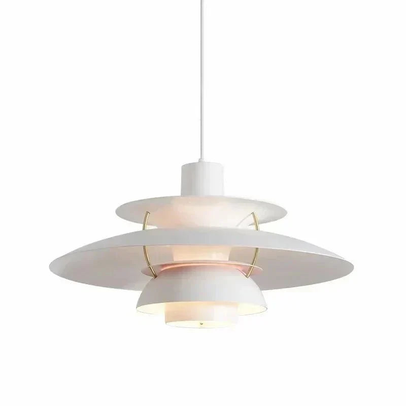 Nexio Cylinder Pendel Lampe med Børstet Metal Finish | Lersk