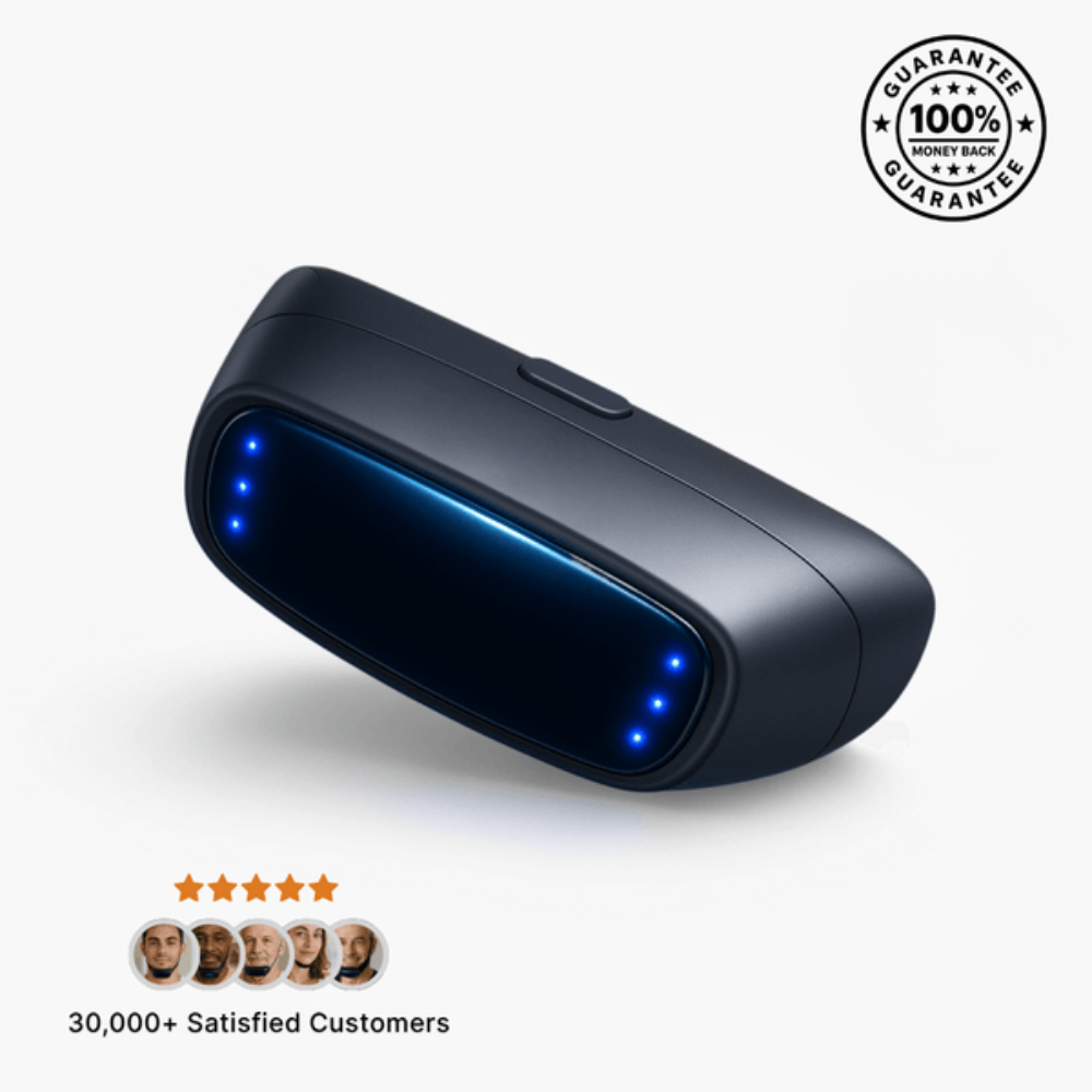 Smart EMS Anti-Snoring Device with Automatic Detection for Better Sleep | Lersk